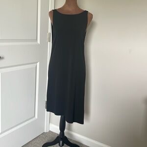 BCBGeneration Black Asymmetrical Sheath Dress